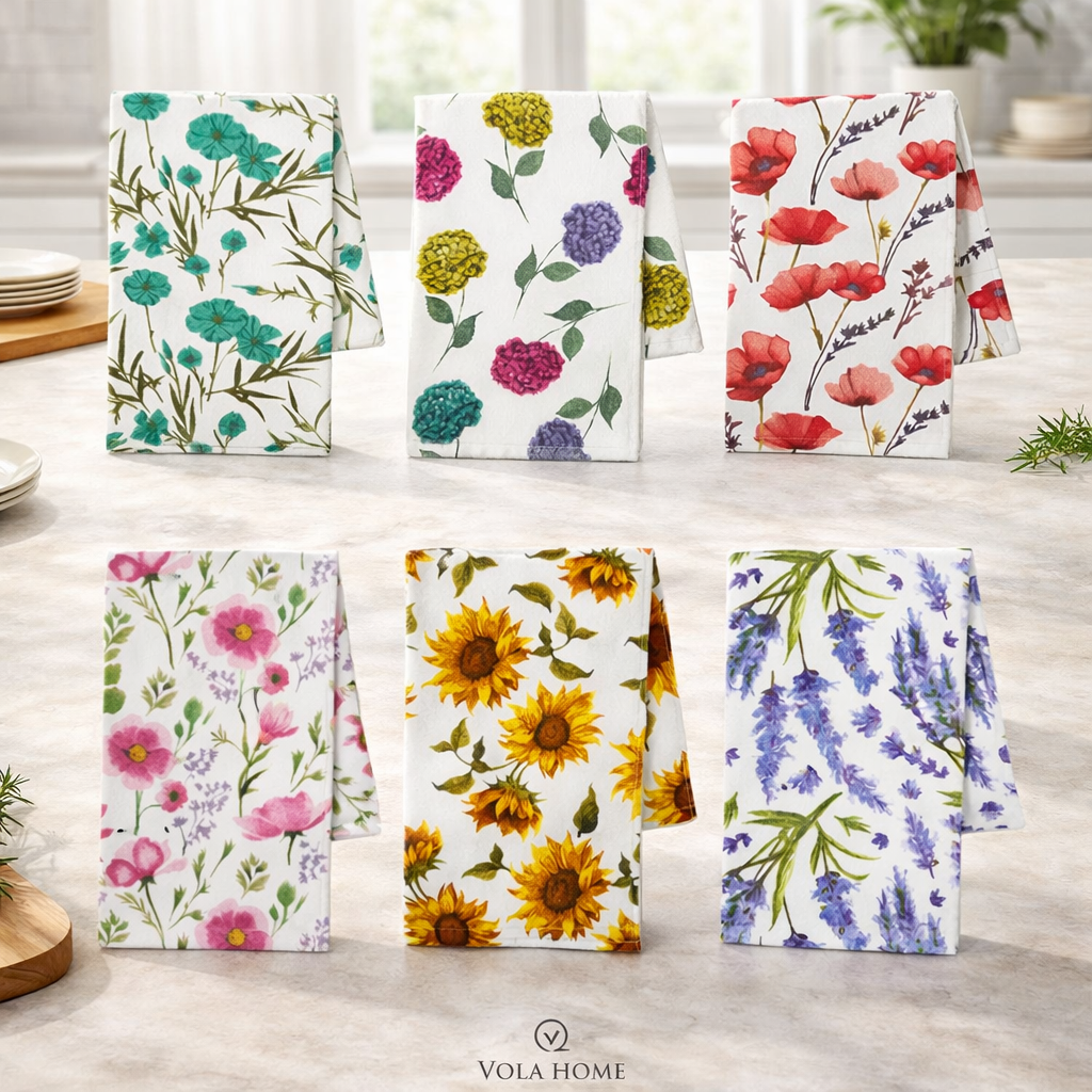 STROFINACCI VOLAHOME SET DA 6 FANTASIA FIORI